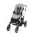 Colchoneta silla paseo Oval U. Taylor en azul, cómoda y acolchada.