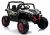 Jeep XMX603 Lean Cars camuflaje verde con mando remoto, vista frontal