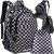 Mochila 22L de diseño a cuadros Kruzzel - Ideal para el colegio