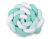 Protector de Cuna Knot Bumper XXL My Sweet Baby en Blanco y Menta