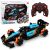 Coche de control remoto RC 360° con luces y humo