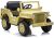 Coche eléctrico JH-103 color caqui 4x4