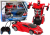 Robot Auto 2 en 1 de Lean toys mostrando su transformación