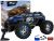 Coche de rally RC 1:18 todoterreno 4x4 con suspensión TPR, vista frontal