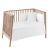 Juego colcha y protector de cuna Unic crudo Cambrass 60x120 cm