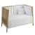 Jgo 2 Pcs.colcha I-v. Cuna 60 Merlo Crudo 60x120x3 Cm - Cambrass