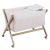 Minicuna Tijera Madera Soft Rosa/natural 55x87x74 Cm - Cambrass