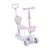 Patinete BonBon 4en1 Kikkaboo Candy Lila para Bebés