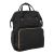 Bolsa de mamá Siena Negro & Oro Kikkaboo: Estilo y Funcionalidad