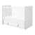 Cuna de aglomerado Kikkaboo Hollee Gris con cajones