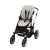 Colchoneta Silla Paseo Oval U. Sira Beige de Cambrass para mayor comodidad.