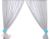 Cortinas para habitación infantil con corazones My Sweet Baby