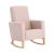 Sillon De Lactancia Liso E Rosa 70x70x104 Cm - Cambrass