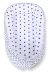 Baby Nest Double-sided Premium Cocoon For Infants Bobono- Black Stars/ Dots