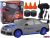 Coche Deportivo Control Remoto R/C 1:24 Gris con Ruedas Intercambiables