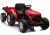 Tractor de Batería Rojo Lean cars con Remolque 24V