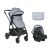 Carrito de Bebé 3en1 con Asiento Transformable Kikkaboo