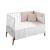 Jgo 2 Pcs.colcha I-v. Cuna 60 Plumeti Rosa 60x120x3 Cm - Cambrass