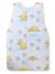 Cotton Sleeping Bag For Children, Size M, 6-12 Months, Tog 2.5, All-season, Blue Teddy Bear