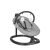 Swing eléctrico Kikkaboo Zazu Gris - Silla Balanceo para Bebés