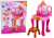 Mesa de tocador infantil con sensor de gestos, rosa