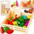 Cortador de Verduras de Madera Iso Trade - Juguete Educativo