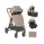 Carrito de bebé 3en1 Kikkaboo Ava Beige - Práctico y Elegante