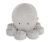 Cojín Pulpo Grande My Sweet Baby - Minky Gris con Lunares