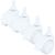 Ruedas para Cuna My Sweet Baby - Set de 4 Blancas