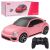 Coche teledirigido Volkswagen Beetle rosa con cambio de color 1:24