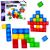 Bloques magnéticos de colores de Lean toys para construir en 3D.