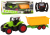 Tractor Control Remoto con Remolque RC 1:16 Color Verde