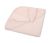 Capa de baño para bebé Sensillo rosa 110x110 cm en algodón waffle, vista extendida
