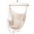 Silla Hamaca Brasileña Beige Iso Trade con Cojines