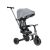 Triciclo 8en1 Aluma Grey Kikkaboo - Multiusos y Plegable