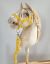Halter A3 y Tether para Hobby Horse My Sweet Baby - Amarillo