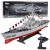 Portaaviones radiocontrol con luces LED de Lean Toys