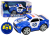 Coche de Policía de Dibujos Control Remoto con Luces y Sonidos