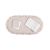 Pack colchoneta capazo Cloe Cambrass color rosa, vista de las piezas