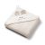 Toalla de baño con capucha Babyono de bambú 100x100 cm