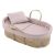 Moisés Une Unic Cambrass palma acolchada rosa, vista frontal