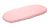 Sábana de Cuna de Bambú Rosa Sensillo 35x75