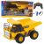 Camión volquete de construcción RC 1:24 con luces LED