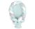 Nido trenzado 2 en 1 My Sweet Baby - Blanco, gris y menta
