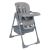 Trona Comfy+ Grey Kikkaboo - Comodidad y Seguridad para Bebés