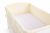 Protector de Cuna XXL My Sweet Baby - Hearts Cream
