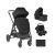 Carrito de bebé 3en1 Kikkaboo Ava Negro para Bebés