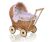 Cochecito de muñeca My Sweet Baby Chiara - Natural y artesanal