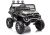 Coche eléctrico infantil Mercedes Unimog S camuflaje militar LEAN CARS vista lateral