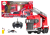 Camión de bomberos R/C con pluma y manguera de agua LEAN Toys vista frontal
